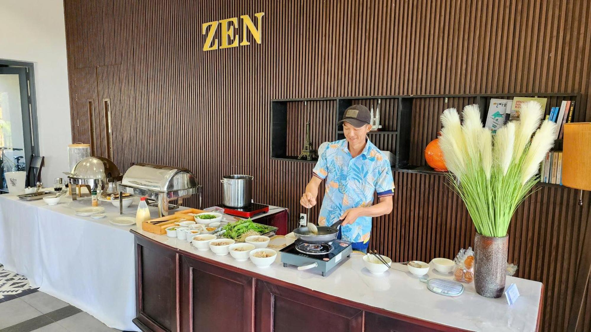 Zen Resort - Villa Beach- Garden Xom Tram Eksteriør bilde