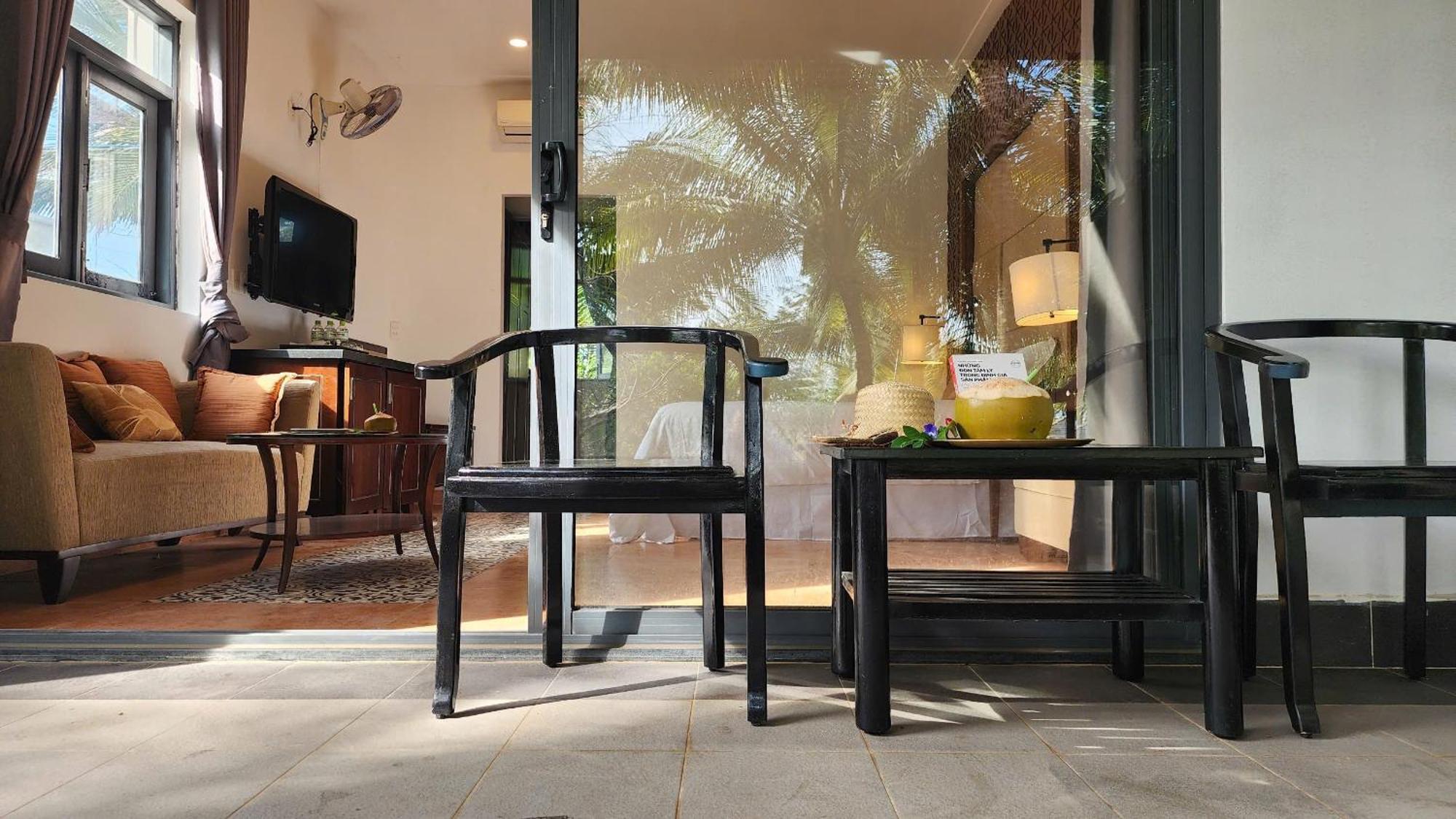 Zen Resort - Villa Beach- Garden Xom Tram Eksteriør bilde