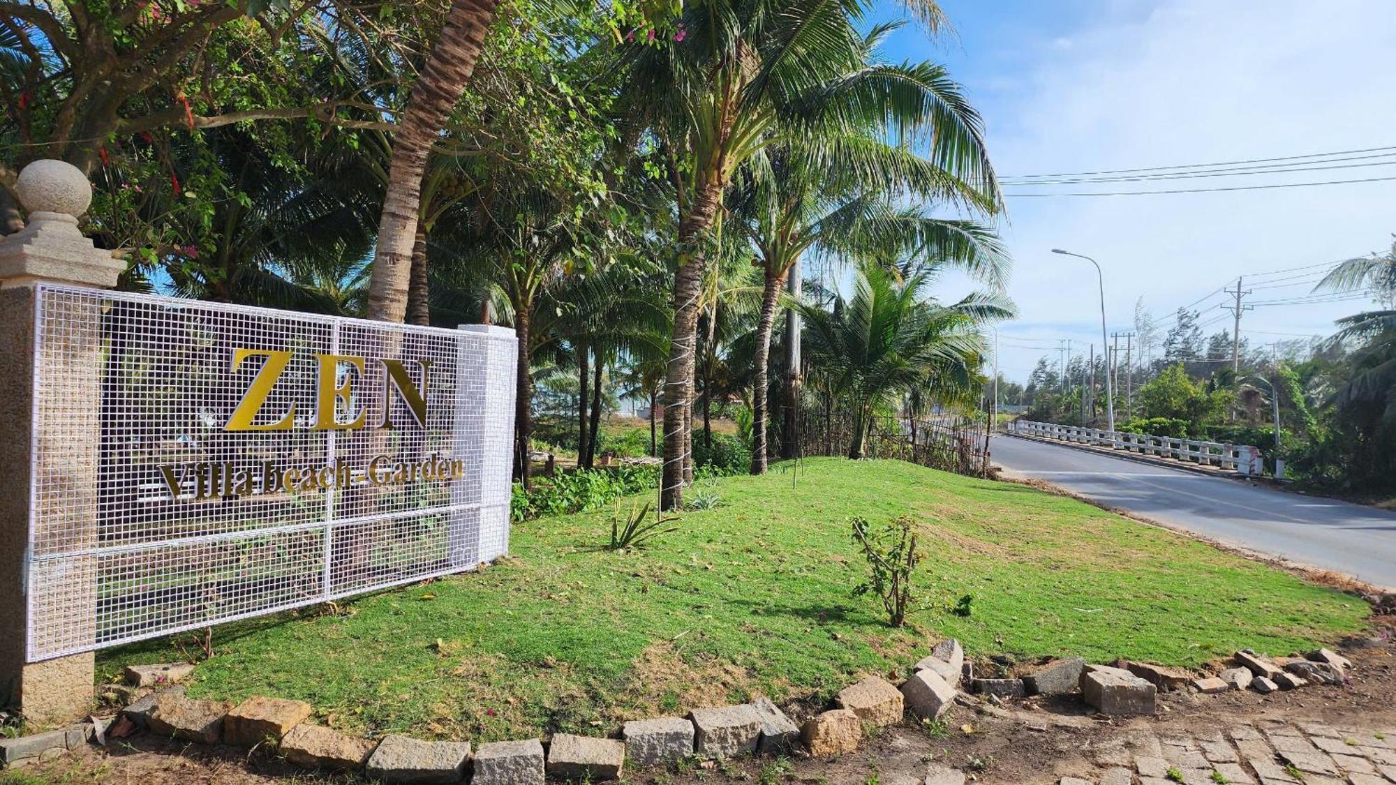 Zen Resort - Villa Beach- Garden Xom Tram Eksteriør bilde